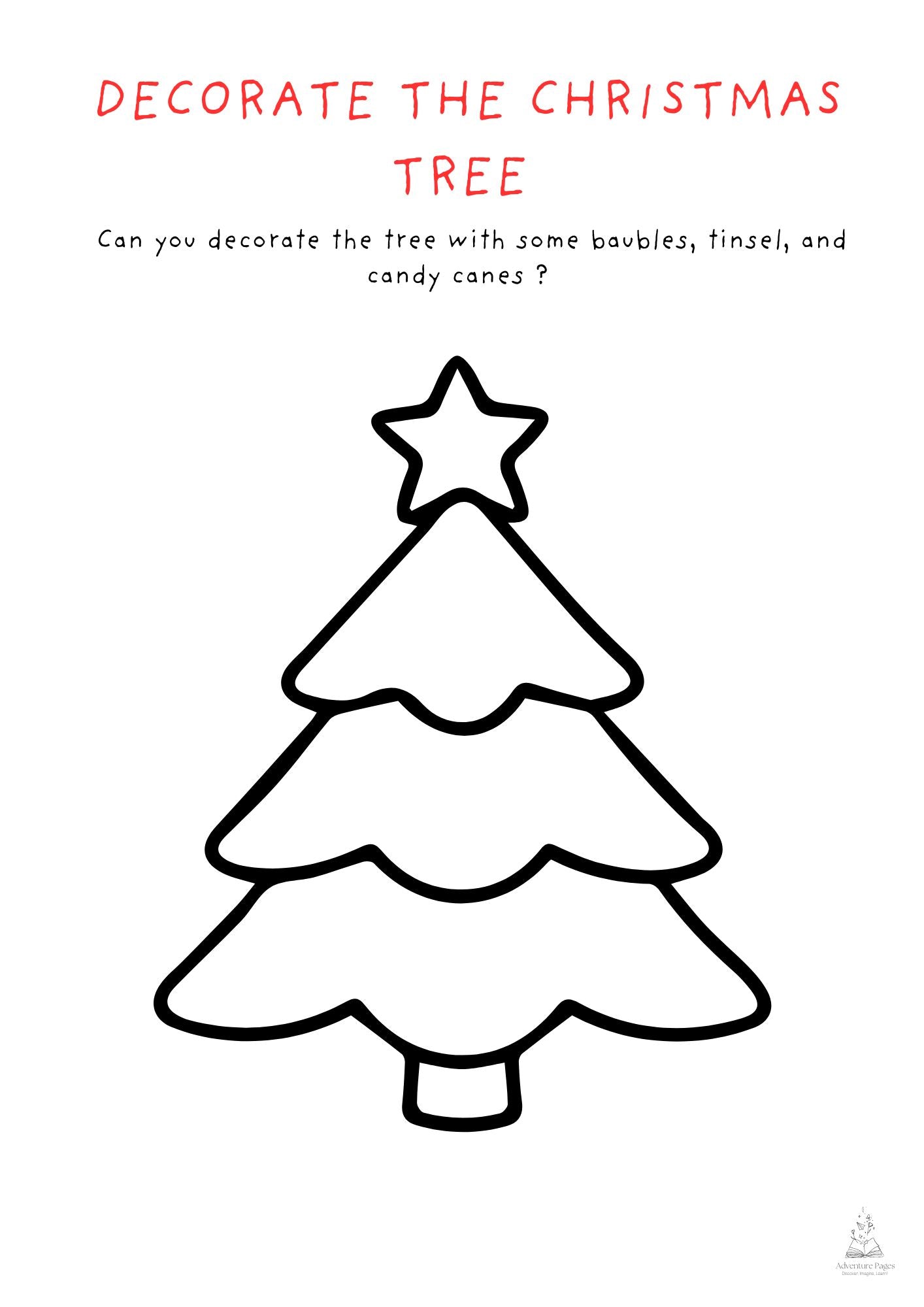 Christmas Activity Pages