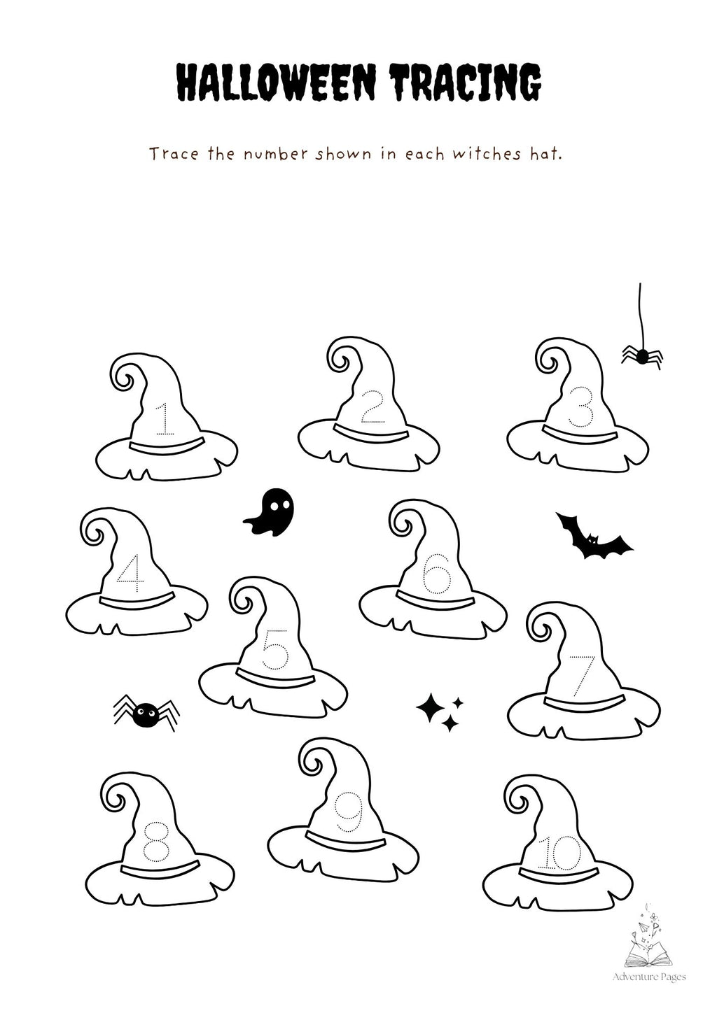 Halloween Activity Pages