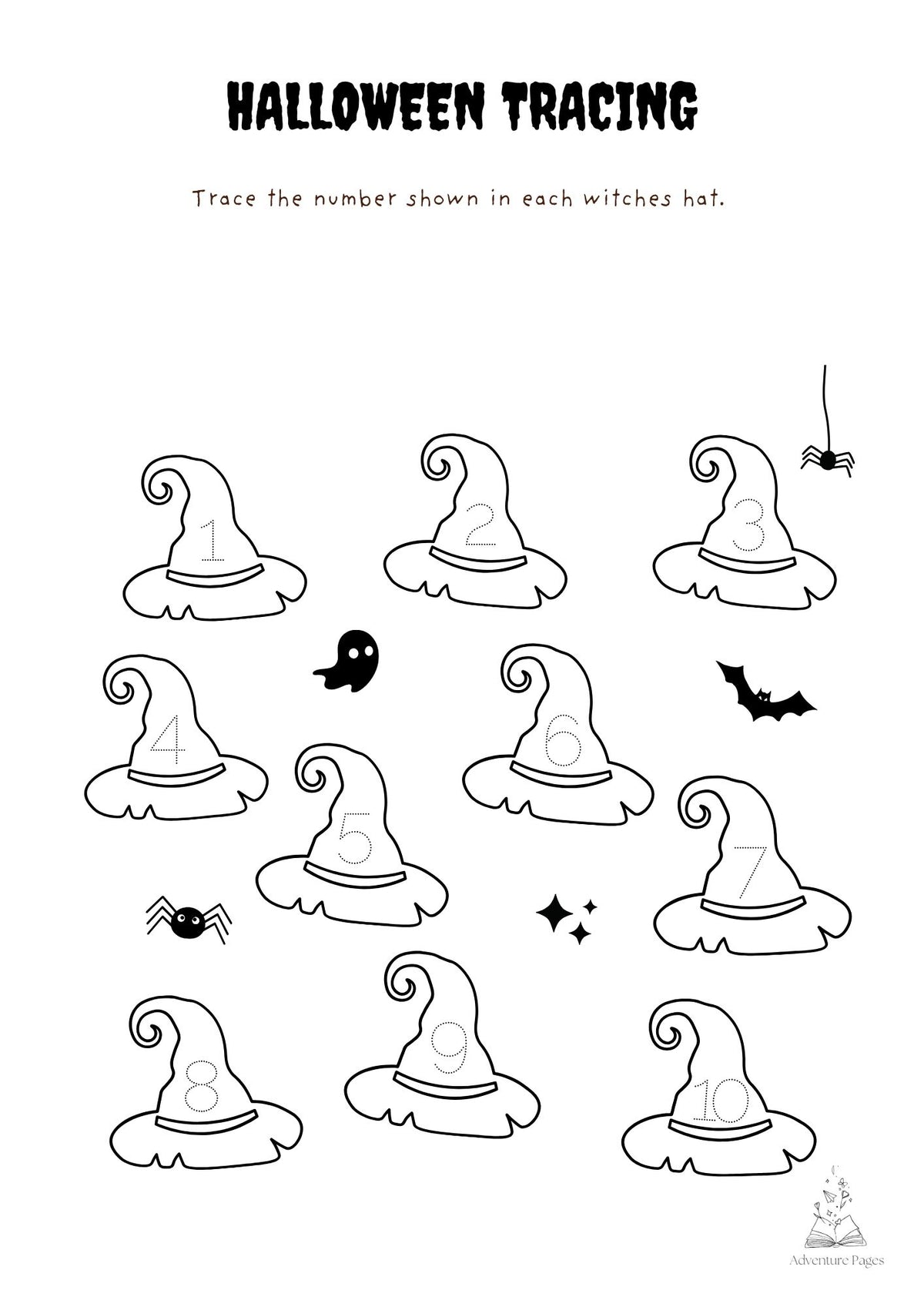 Halloween Activity Pages