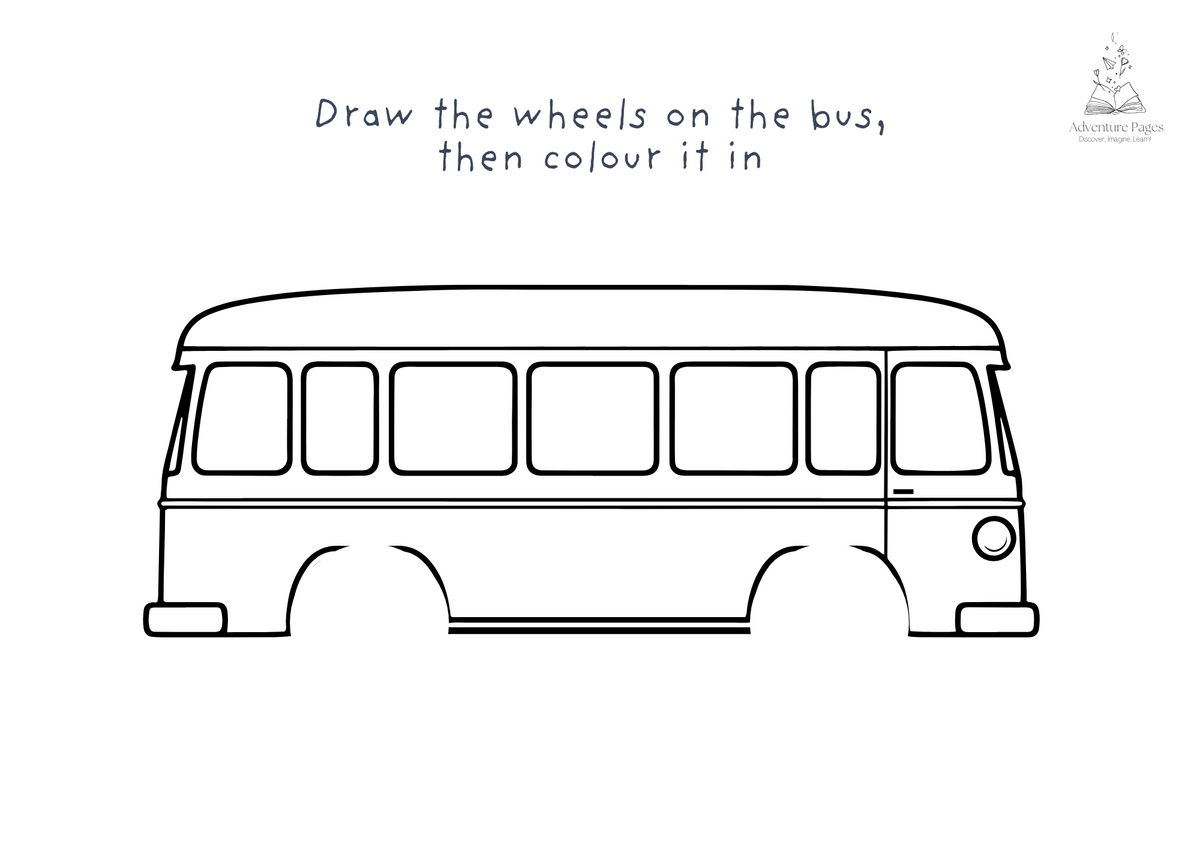Road Trip Activity Pages