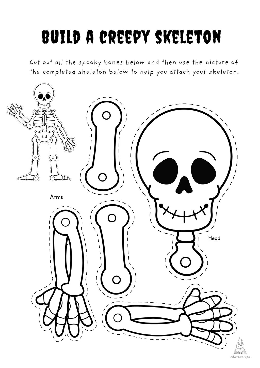 Halloween Activity Pages