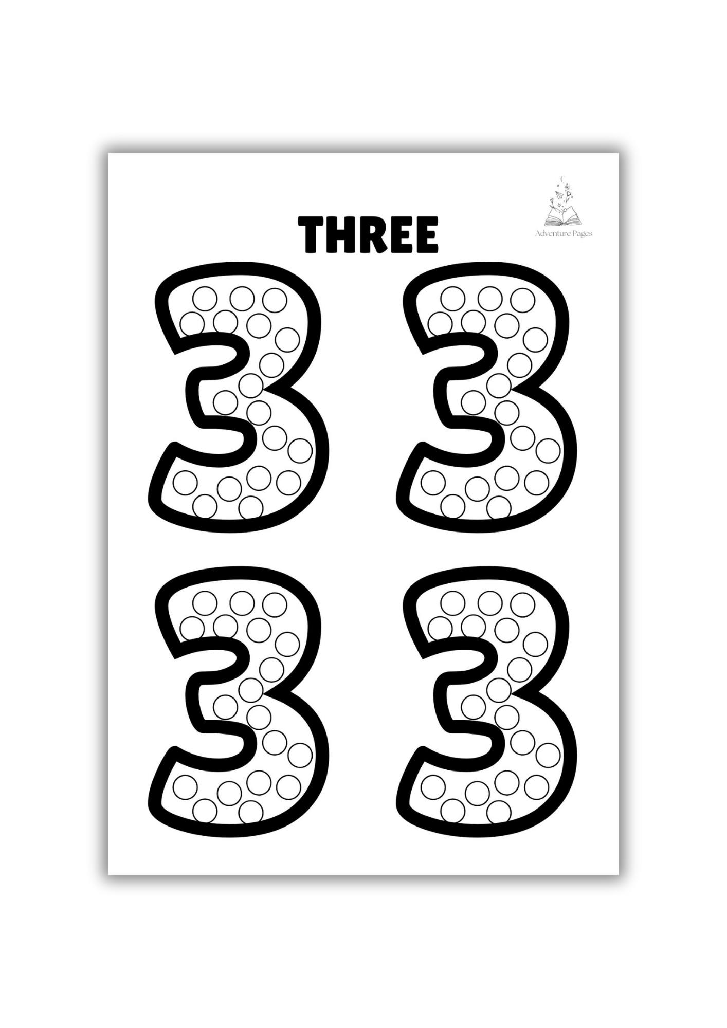Dot Marker - Numbers