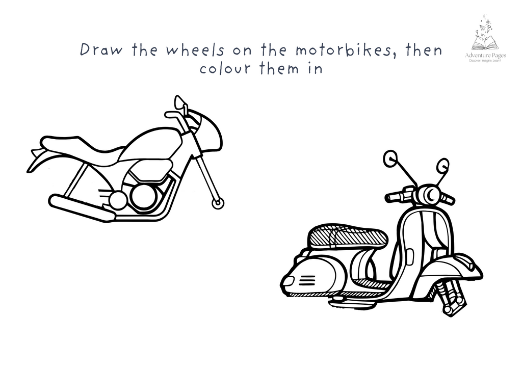 Road Trip Activity Pages