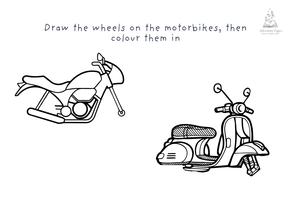 Road Trip Activity Pages