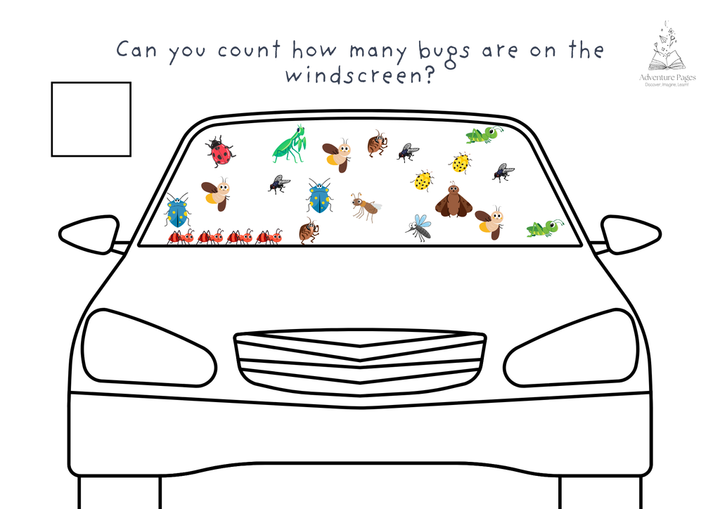 Road Trip Activity Pages
