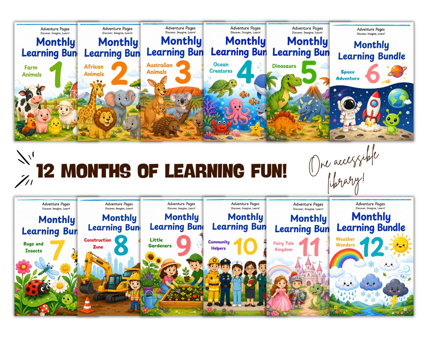 Adventure Pages Learning Library