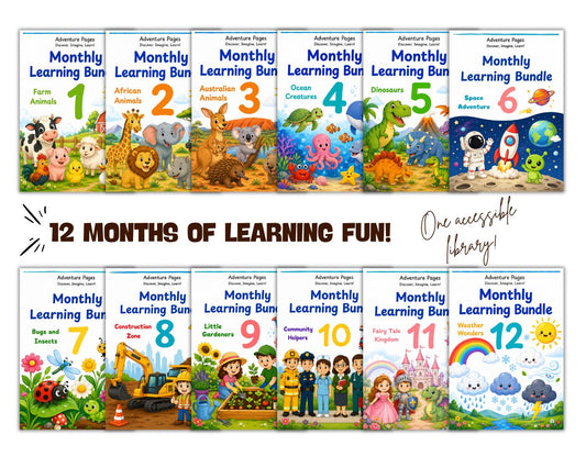 Adventure Pages Learning Library