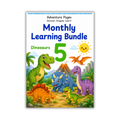 Adventure Pages Month 5: Dinosaurs | Dinosaur Preschool Activities | Printable Dinosaur Worksheets | Ages 3–5
