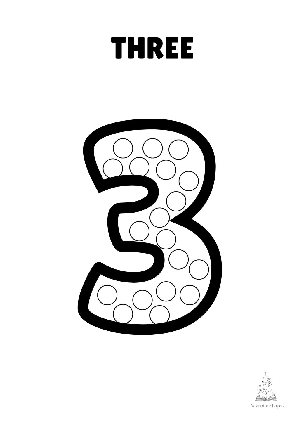 Dot Marker - Numbers