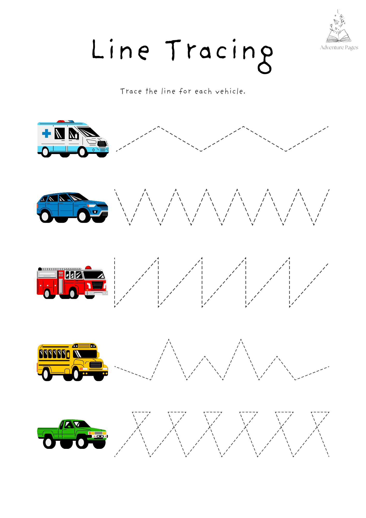 Learn to draw - Line tracing
