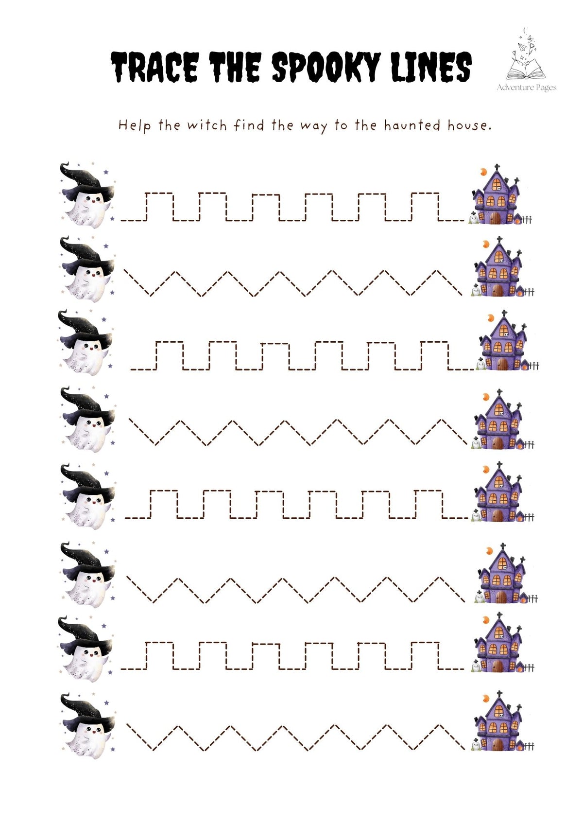 Halloween Activity Pages