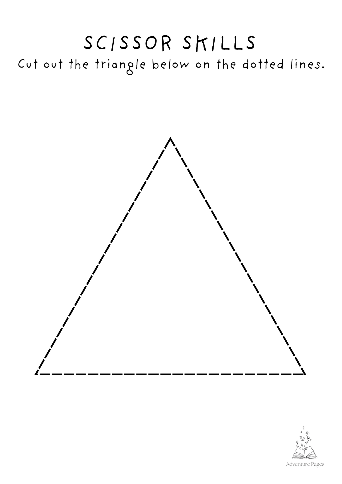 Scissor Skills - Shapes