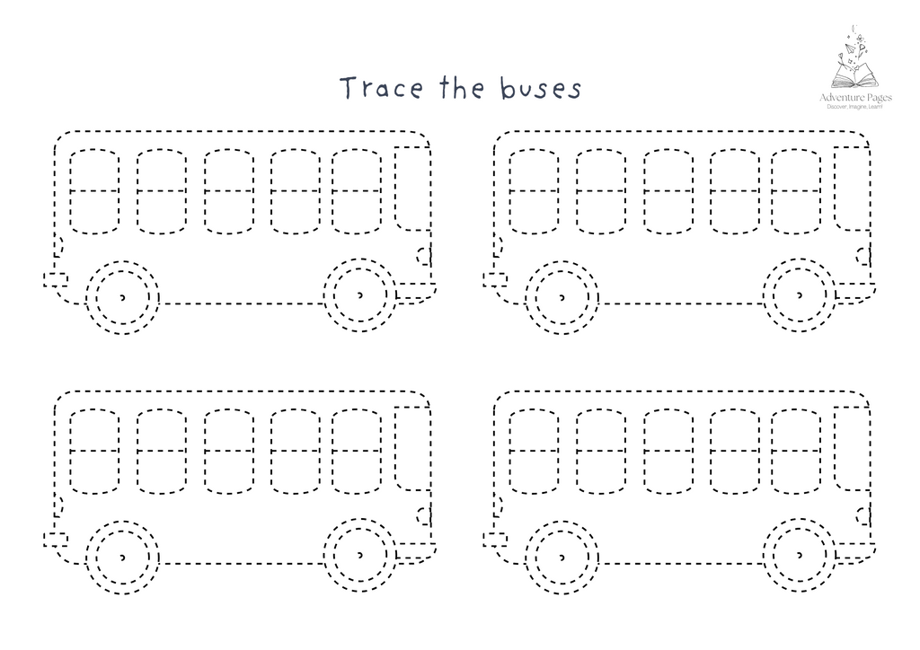 Road Trip Activity Pages
