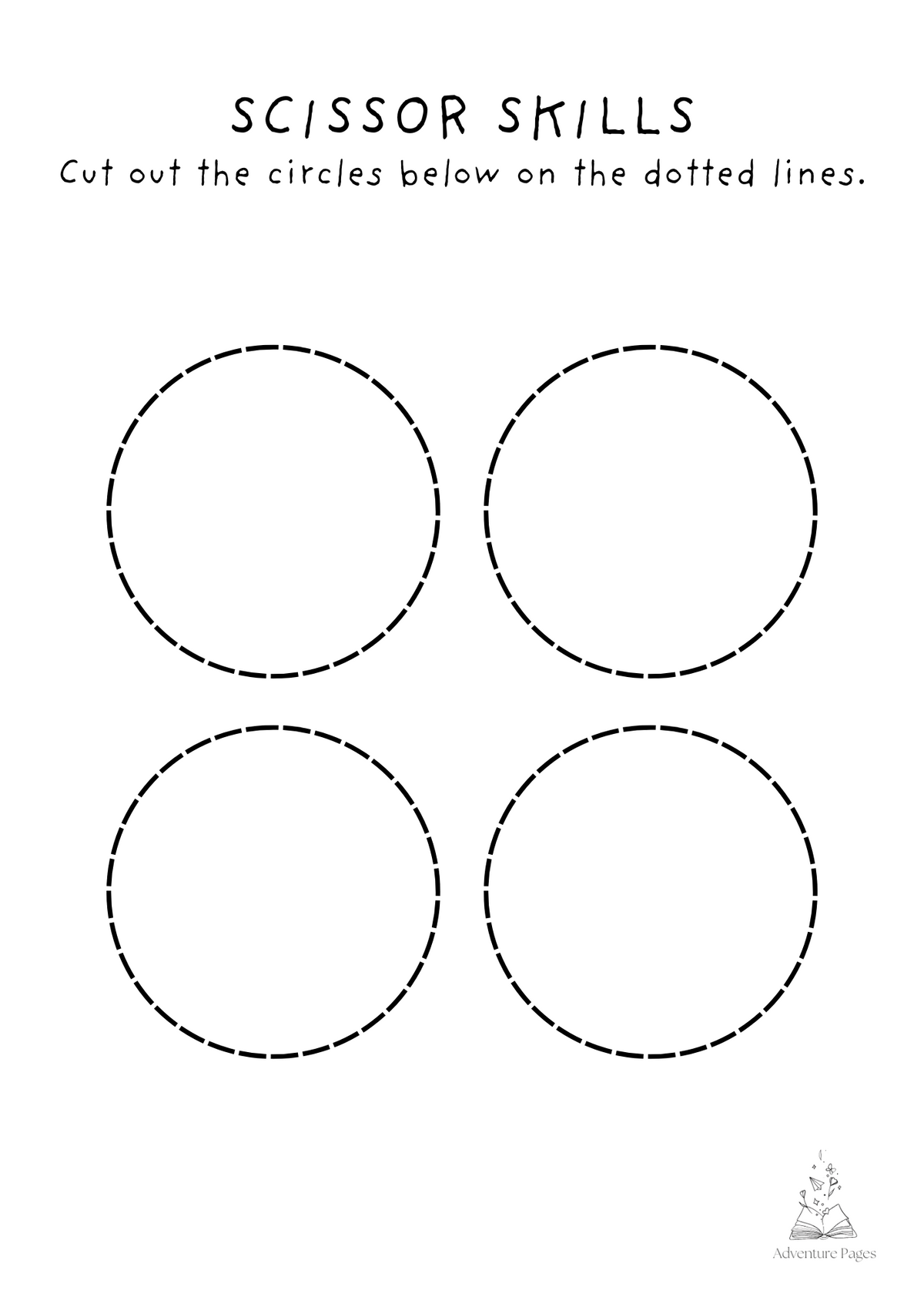 Scissor Skills - Shapes
