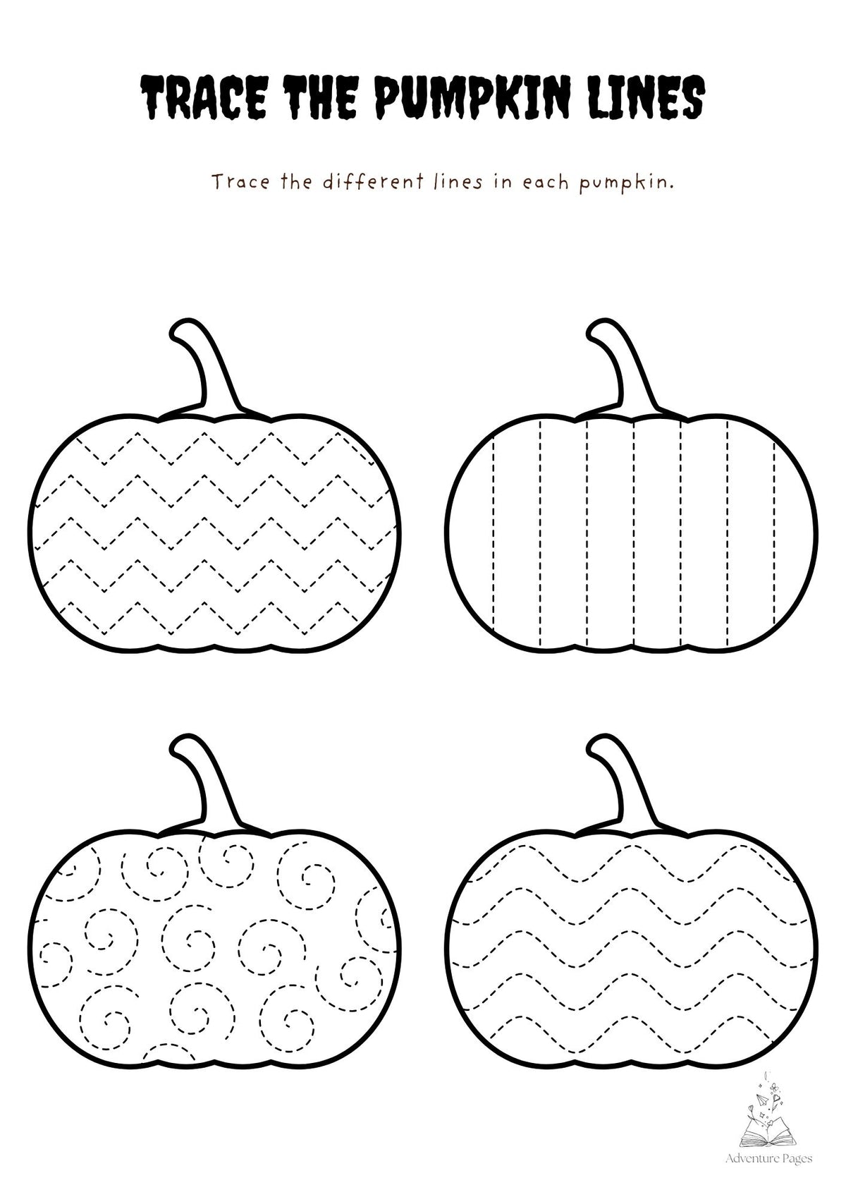 Halloween Activity Pages