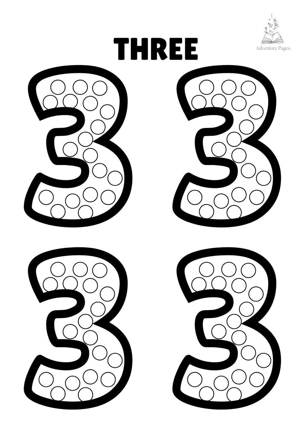 Dot Marker - Numbers