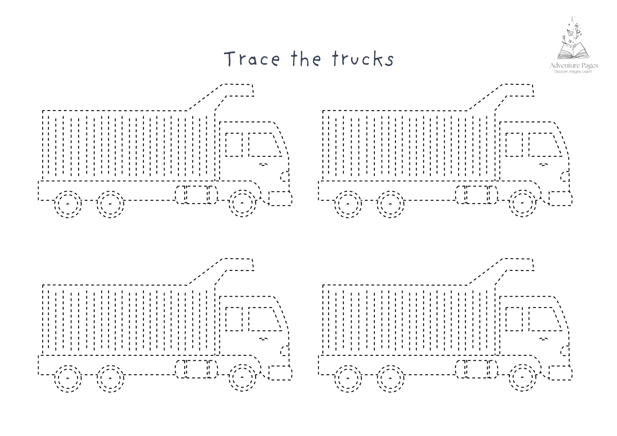 Road Trip Activity Pages