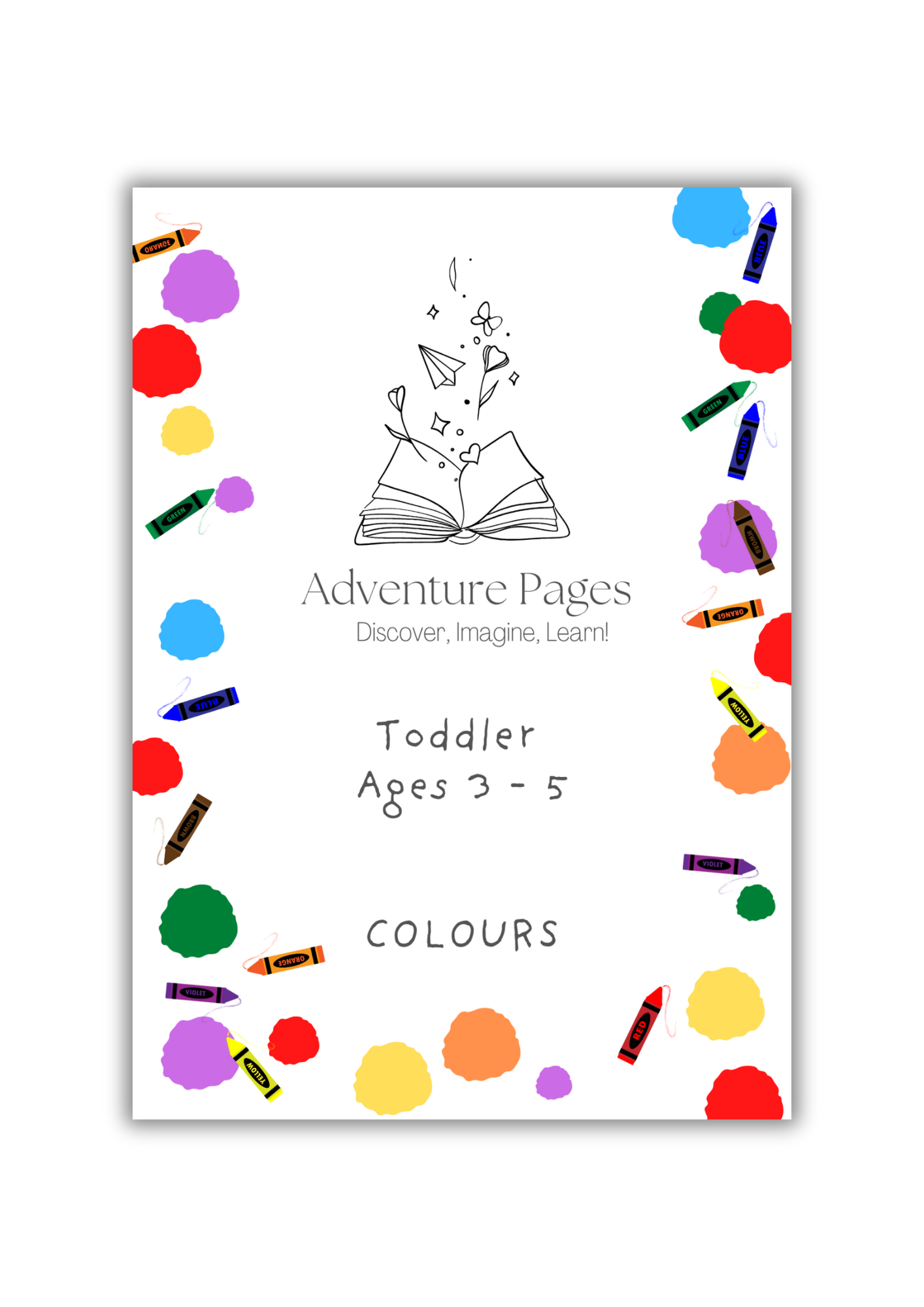 Toddler Bundle (Ages 3 -5)