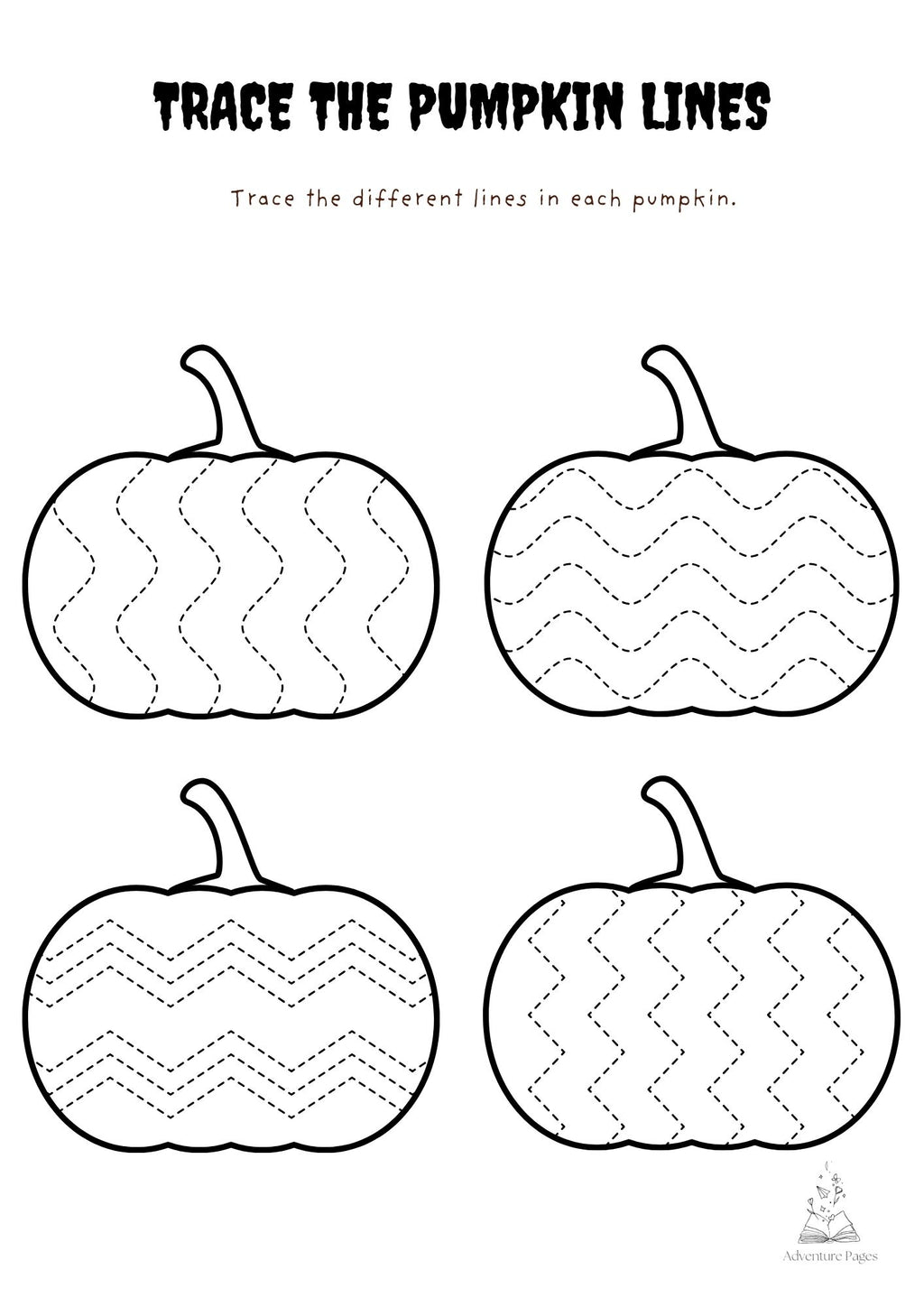 Halloween Activity Pages